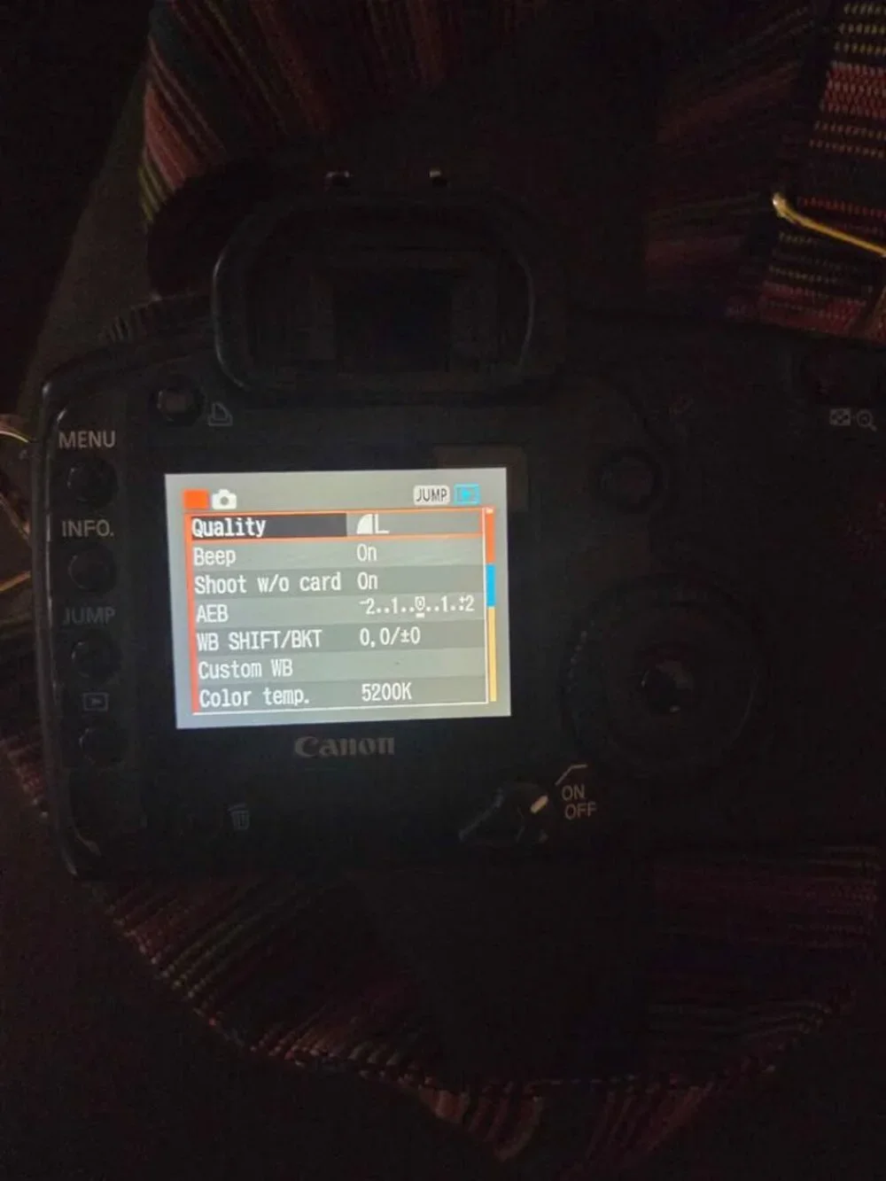 Canon EPS 5D camera with 50MM Lens